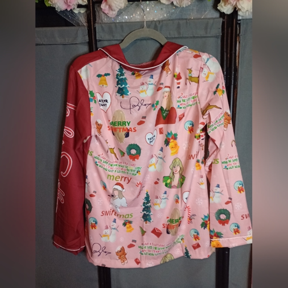Merry Swiftmas, Taylor Swift pajamas - Picture 4 of 6